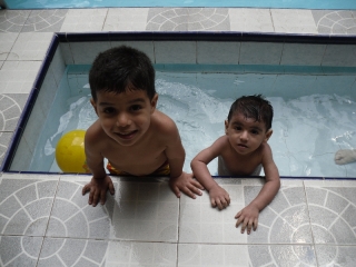 My Boys in the Pool