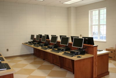 One of three Computer Labs