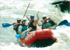 rafting